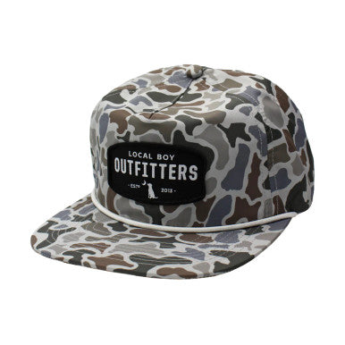 Local Boy Men's Woven Patch Low Profile Rope Hat - Localflage