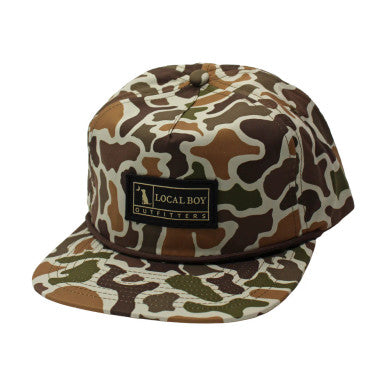 Local Boy Men's Woven Label Low Profile Rope Hat - Localflage Vintage