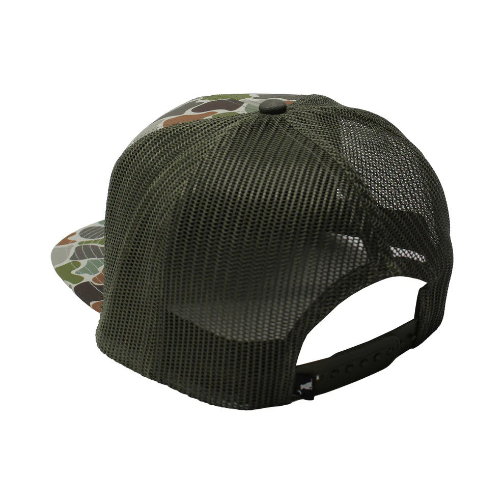 Local Boy Men's Olde Patch 7 Panel Hat - Forest Camo