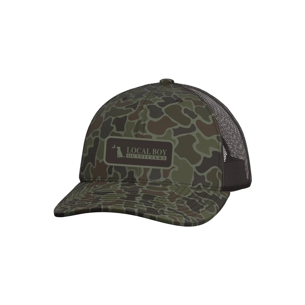 Local Boy Men's Logo Patch Trucker Hat - Localflage OD