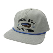 Local Boy Men's Feather Arch Corduroy Hat - Mist