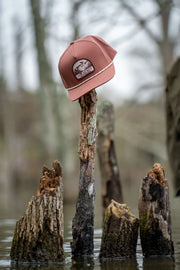 Local Boy Men's Mallard Marsh Patch Perforated Rope Hat