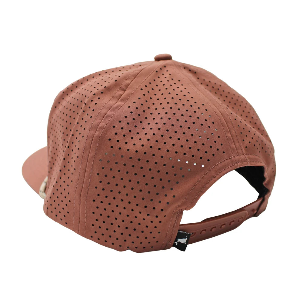 Local Boy Men's Mallard Marsh Patch Perforated Rope Hat