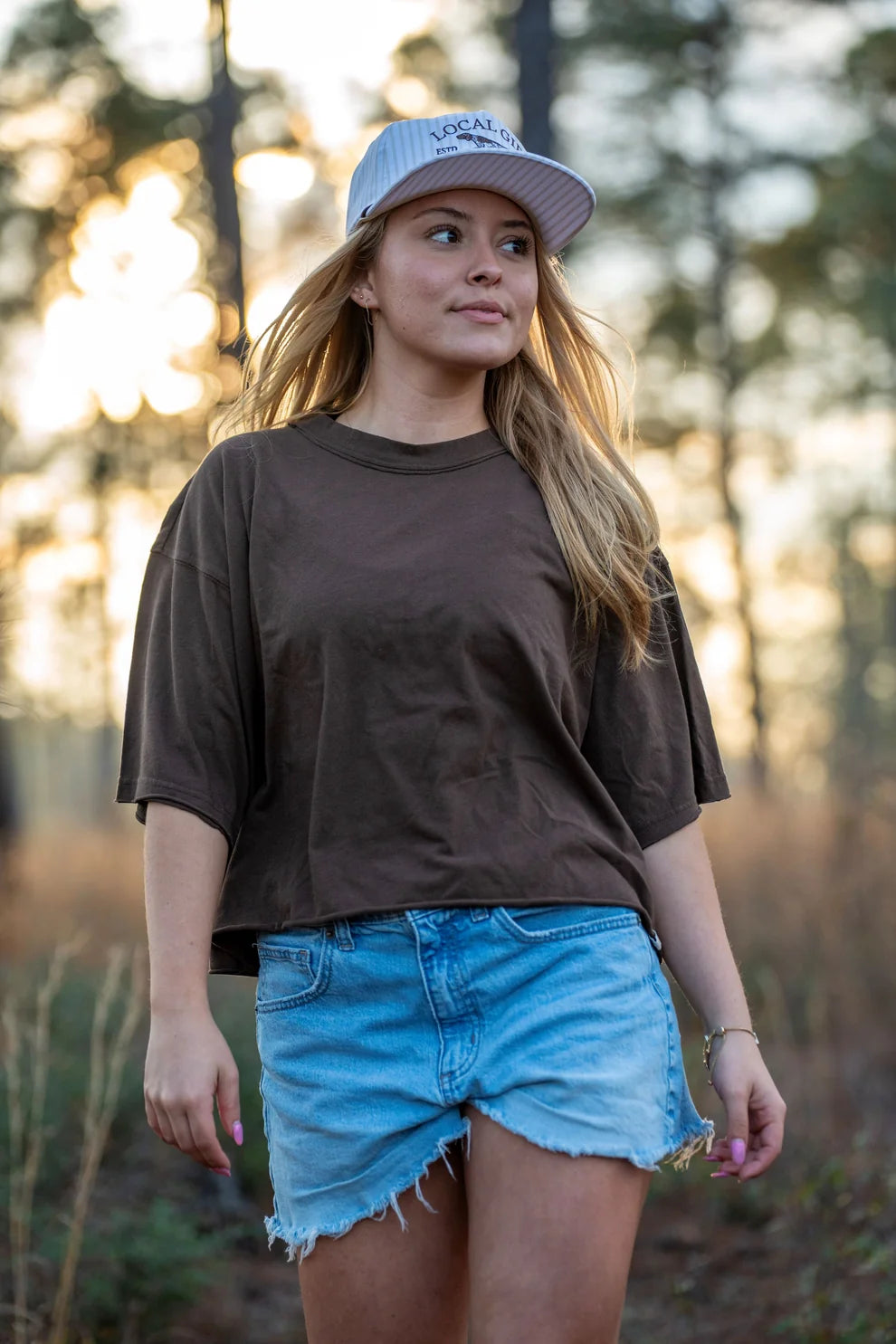Local Girl Women's Boxy Crop T-Shirt