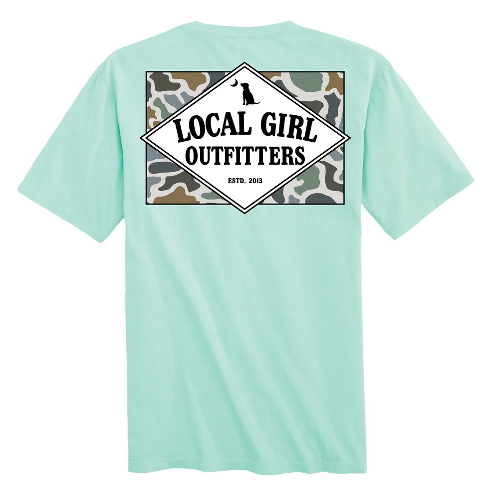 Local Girl Women's Founder's Flag LCF Bluff Tee