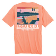 Local Girl Women's Lab on Dock Tee