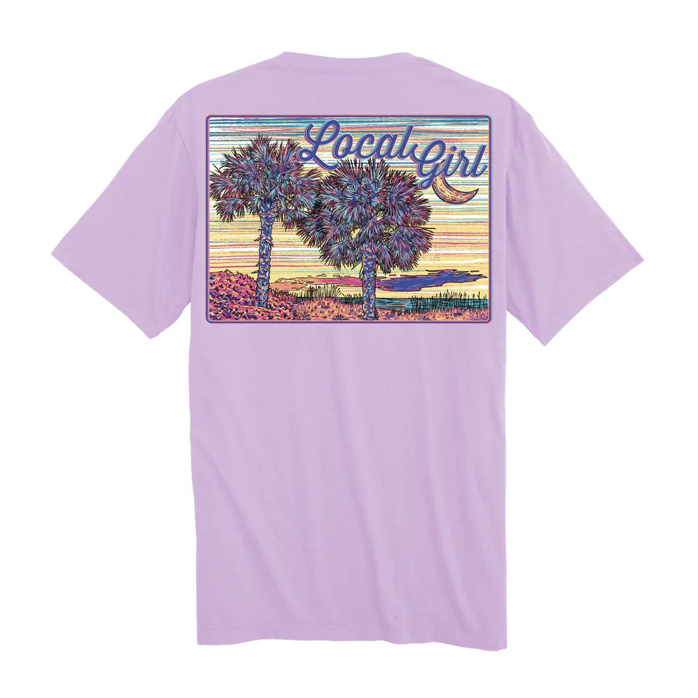 Local Girl Women's Palmetto Night Tee