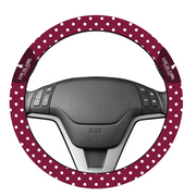 Local Girl Steering Wheel Cover - Berry Polka Dot