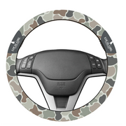 Local Girl Steering Wheel Cover - Forest Camo Flora