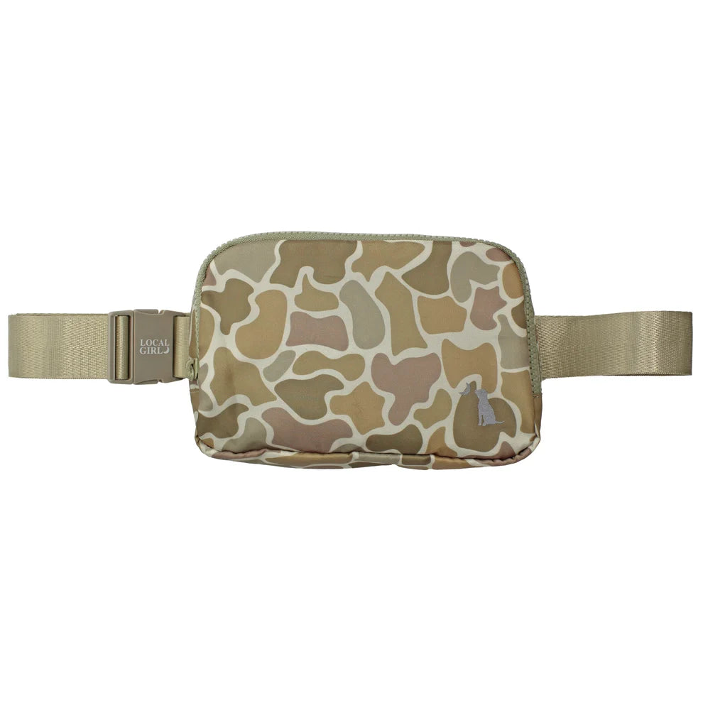 Local Girl Cross Body Bag - Forest Camo Desert