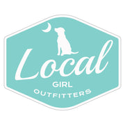 Local Girl Badge Decal - Aqua