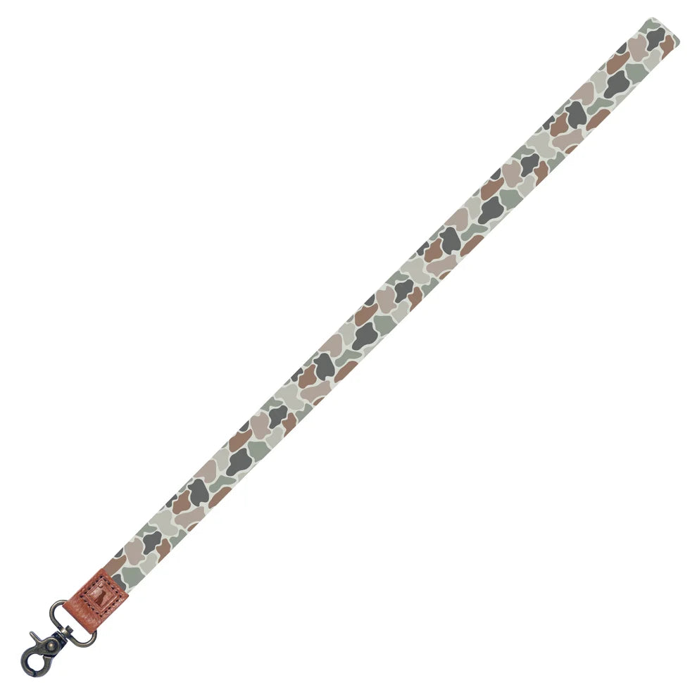 Local Girl Long Lanyard - Forest Camo Flora
