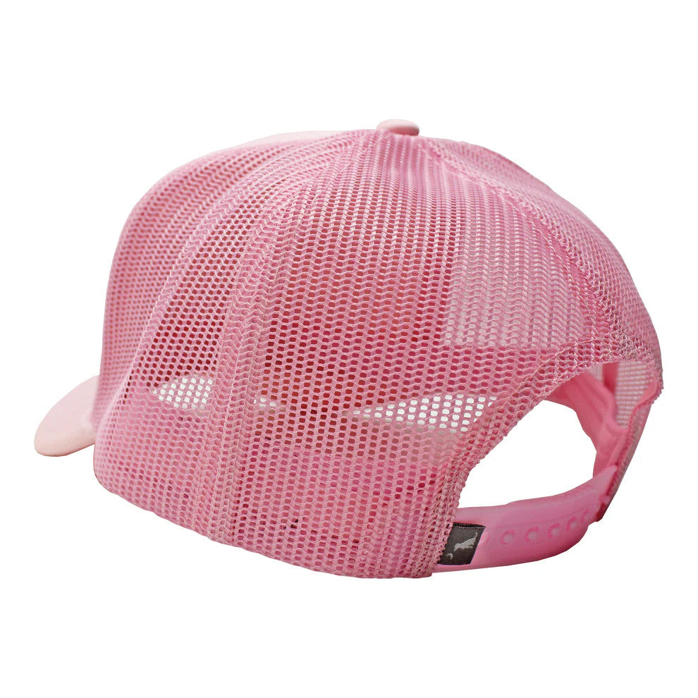 Local Girl Etna Foam Trucker Hat - Baby Pink