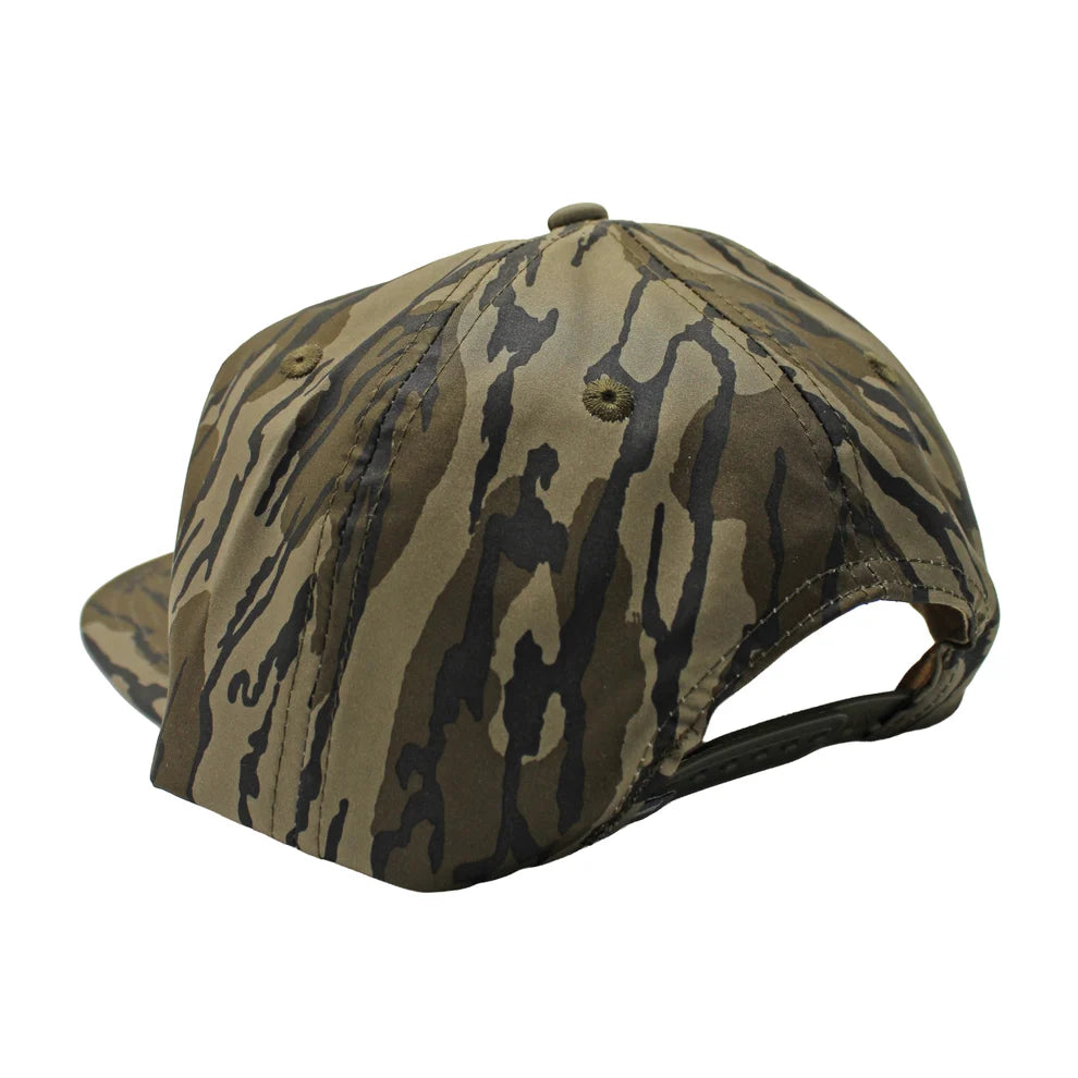 Local Girl Women's Leather Patch Low Profile Rope Hat - Mossy Oak Bottomland