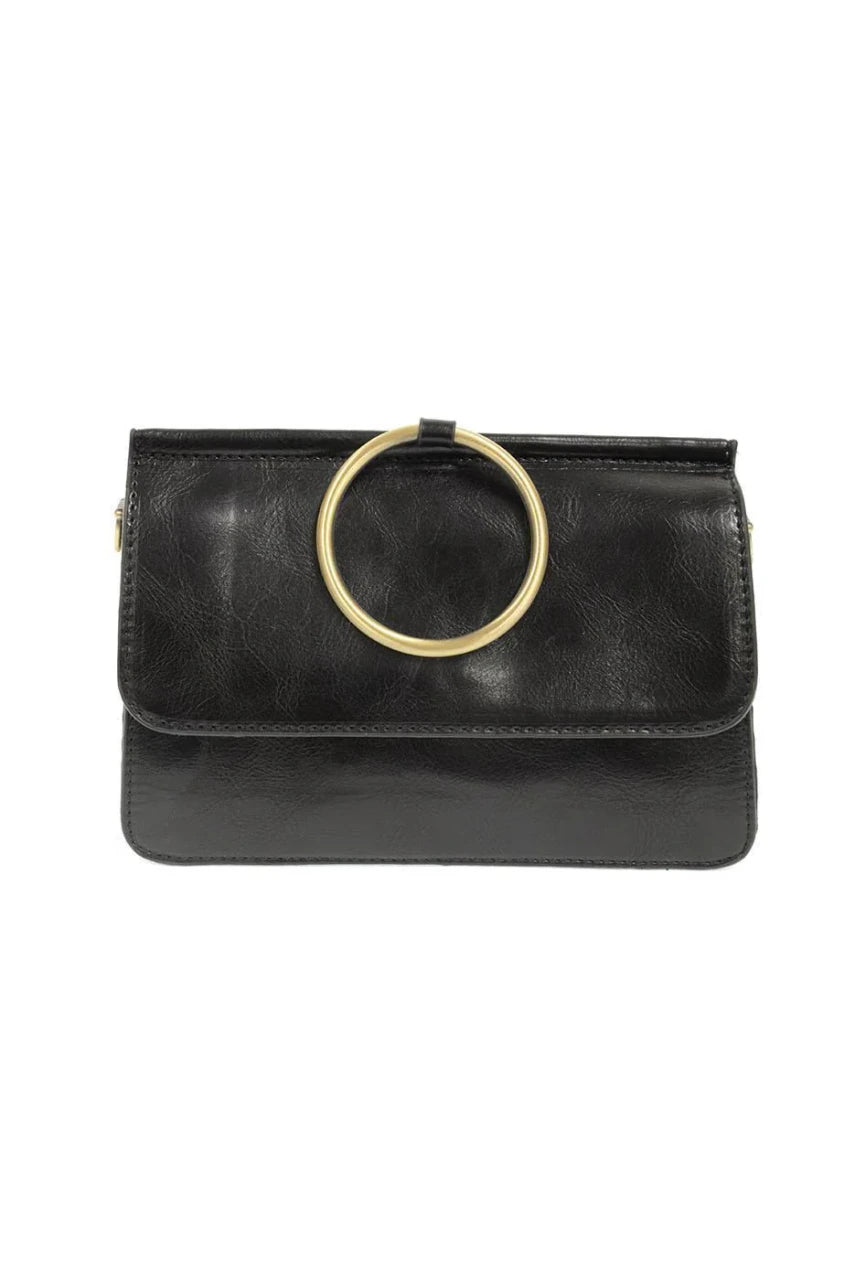Joy Susan Aria Ring Bag - Black