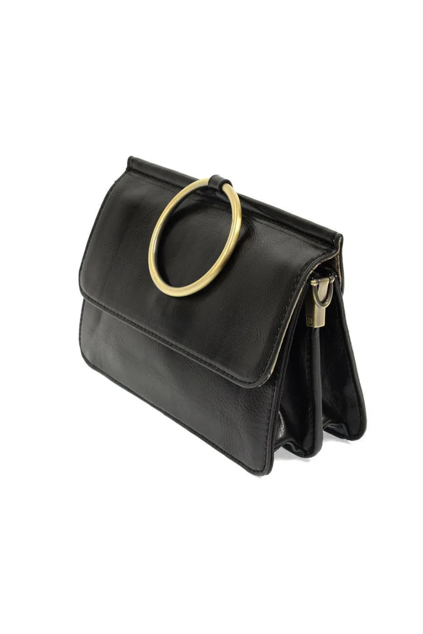 Joy Susan Aria Ring Bag - Black