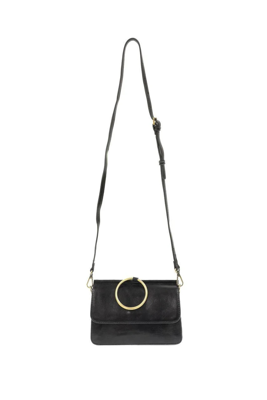 Joy Susan Aria Ring Bag - Black