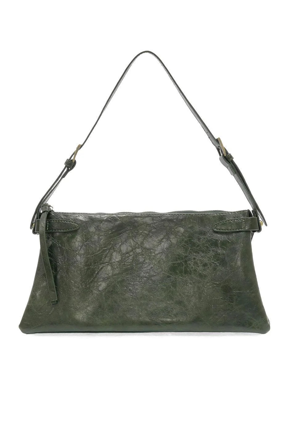 Joy Susan Eve Trapeze Shoulder Bag - Deep Forest