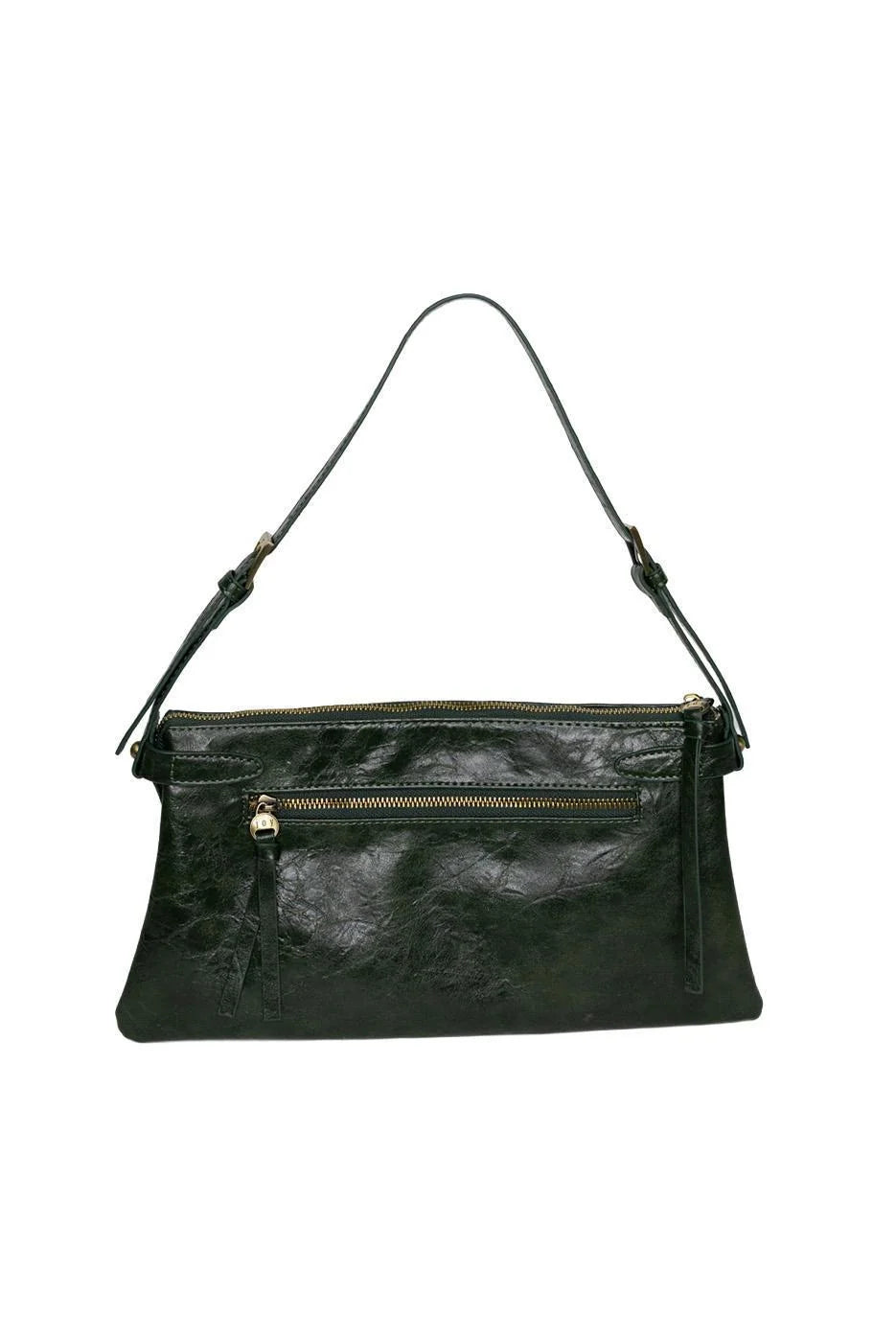 Joy Susan Eve Trapeze Shoulder Bag - Deep Forest