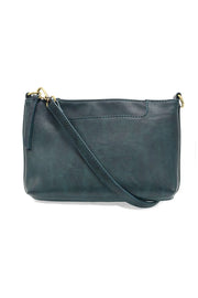Joy Susan Lovey Top Zip Crossbody - Deep Teal
