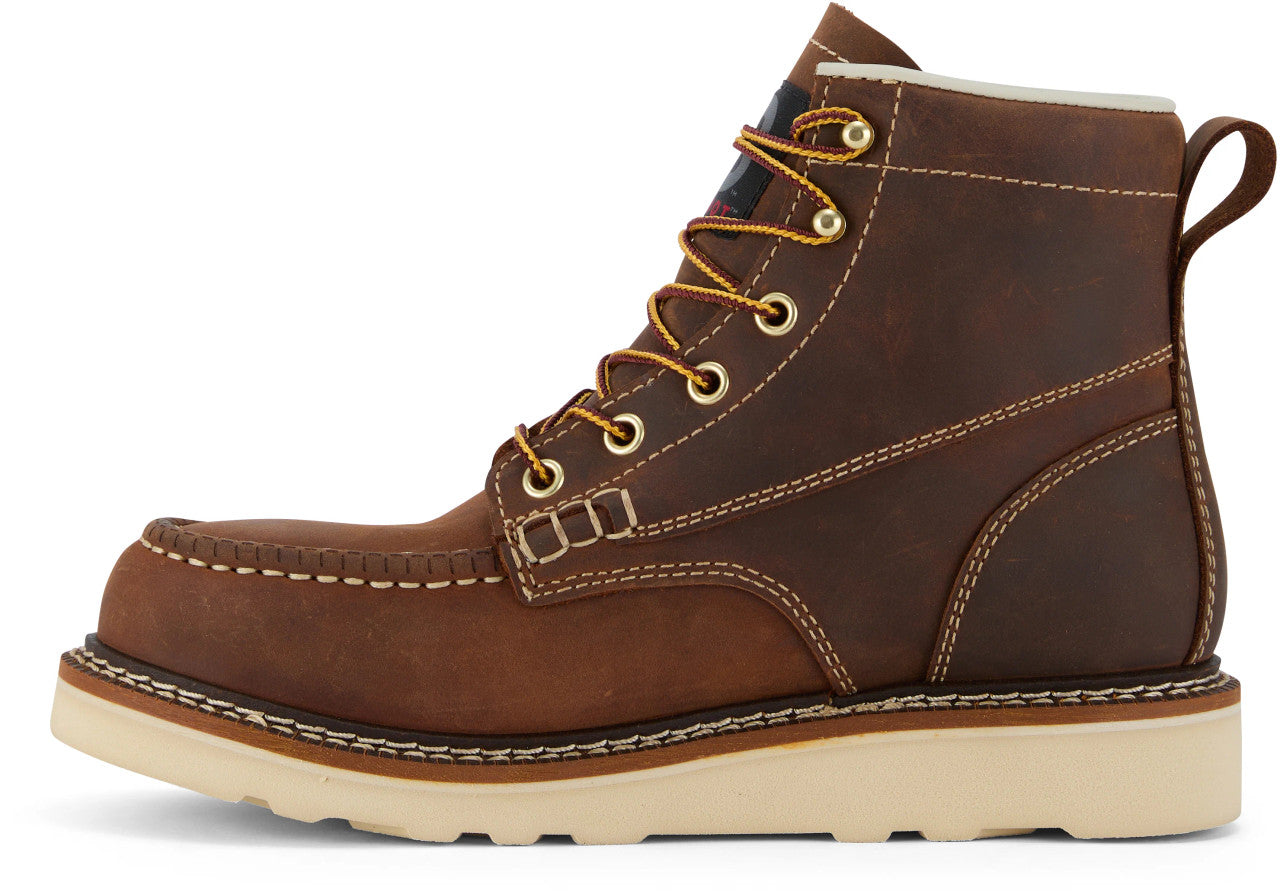 U.S. Boot Driftlock 6” Moc Toe Soft Toe Work Boot