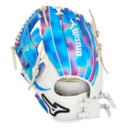 Mizuno MVP Prime M‑Print 12.5″ Psychedelic Print Fastpitch Softball Glove - Left Hand Throw