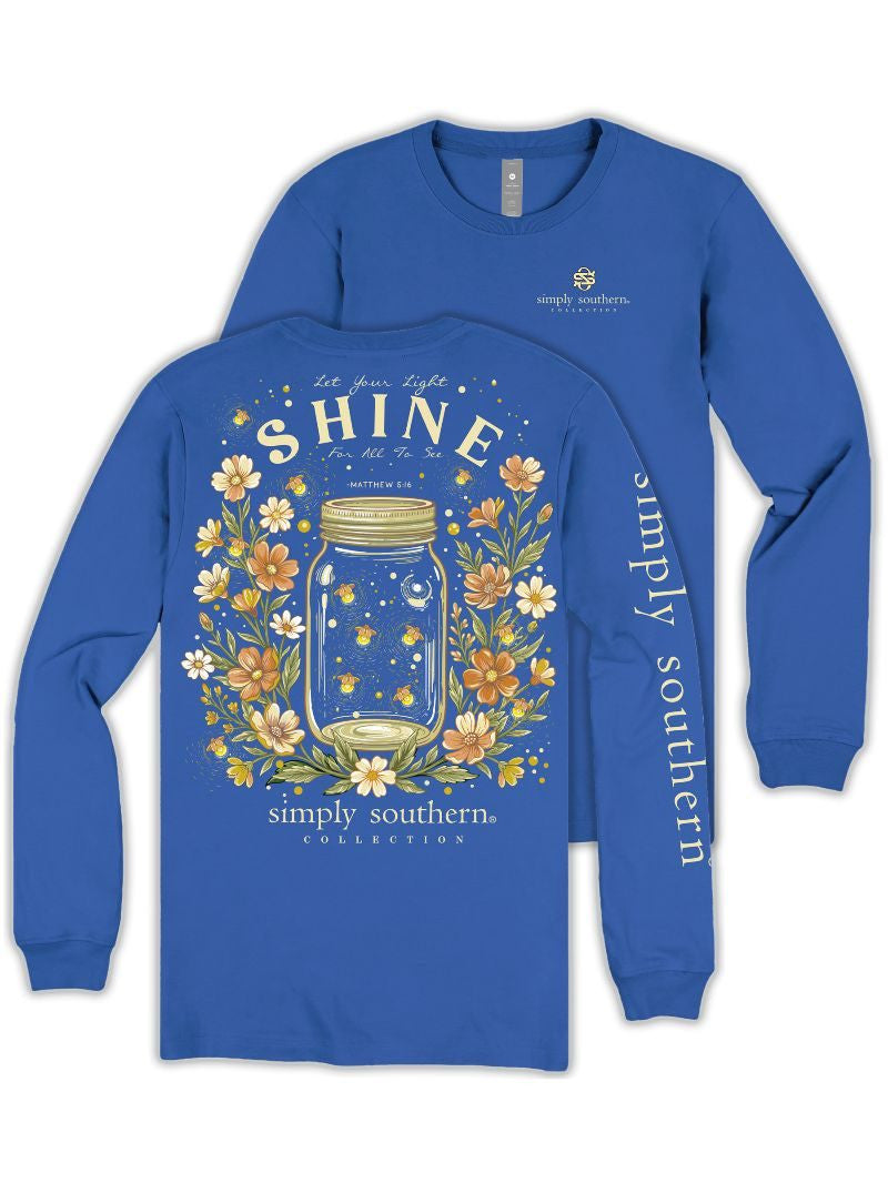 Simply Southern Women's Long Sleeve Light T-Shirt - Bali