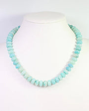 Caroline Hill Reno Marble Beaded Necklace Mint