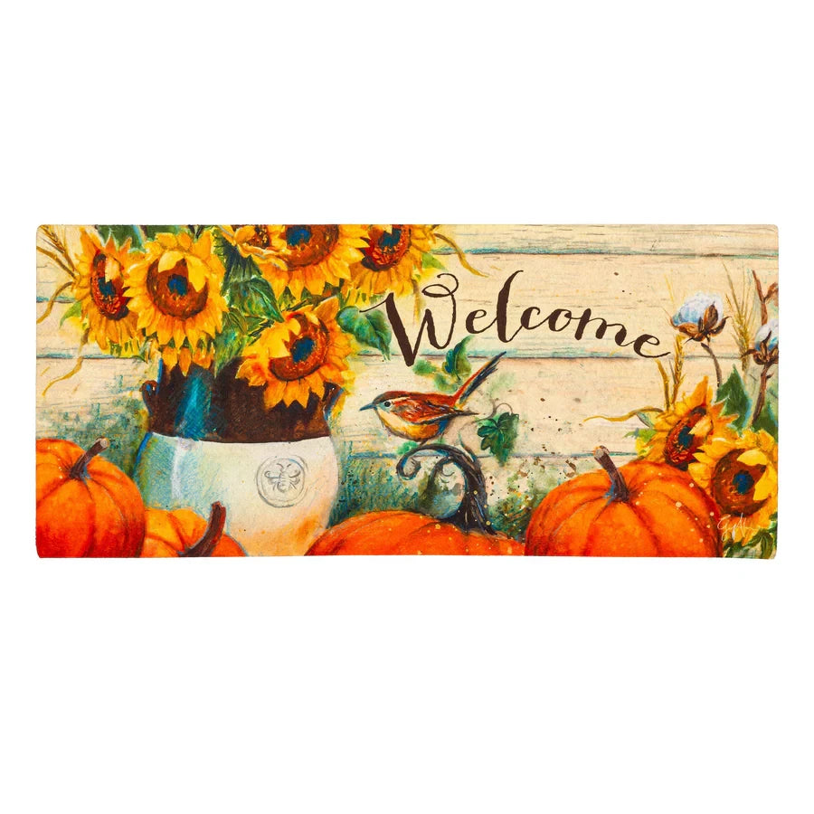 Evergreen Cotton & Sunflowers Sassafras Switch Mat