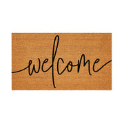 Evergreen Coastal Coir Mat Welcome