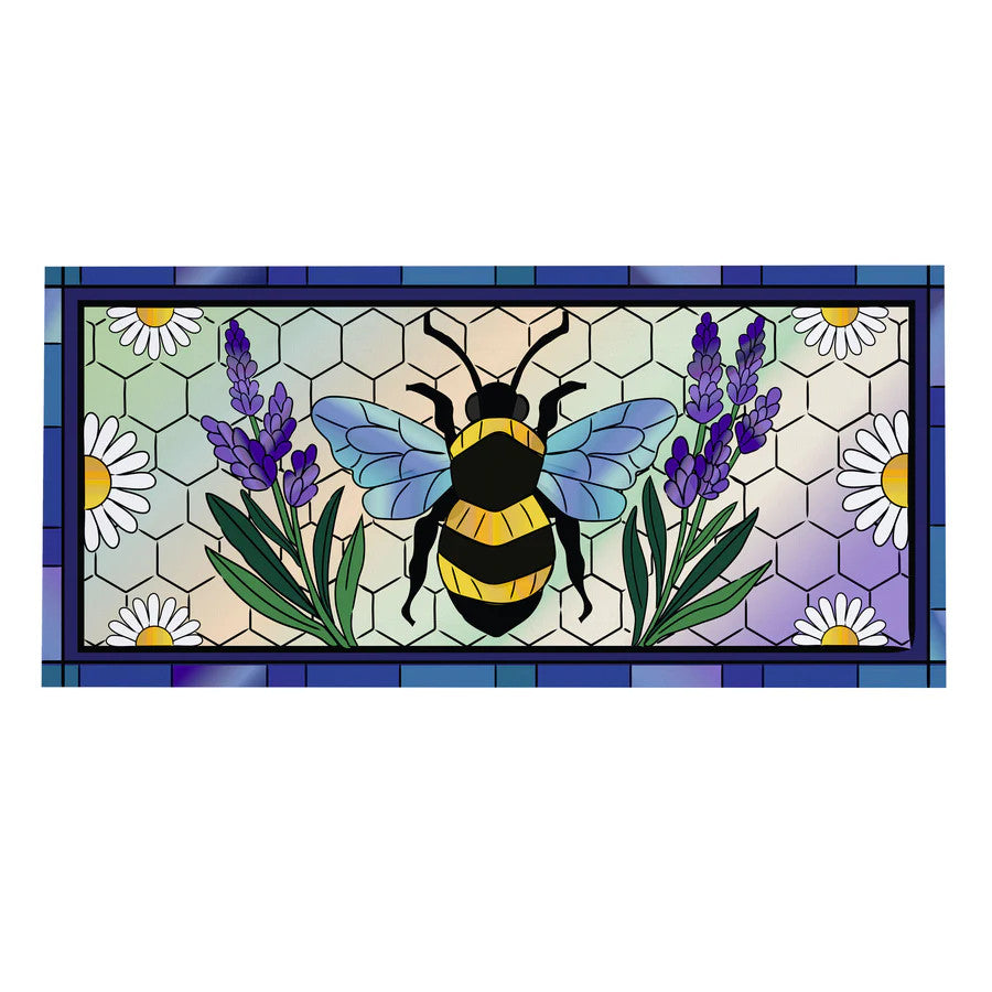 Evergreen Lavender Honey Bee Sassafras Switch Mat