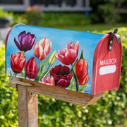 Evergreen Tulip Palooza Mailbox Cover