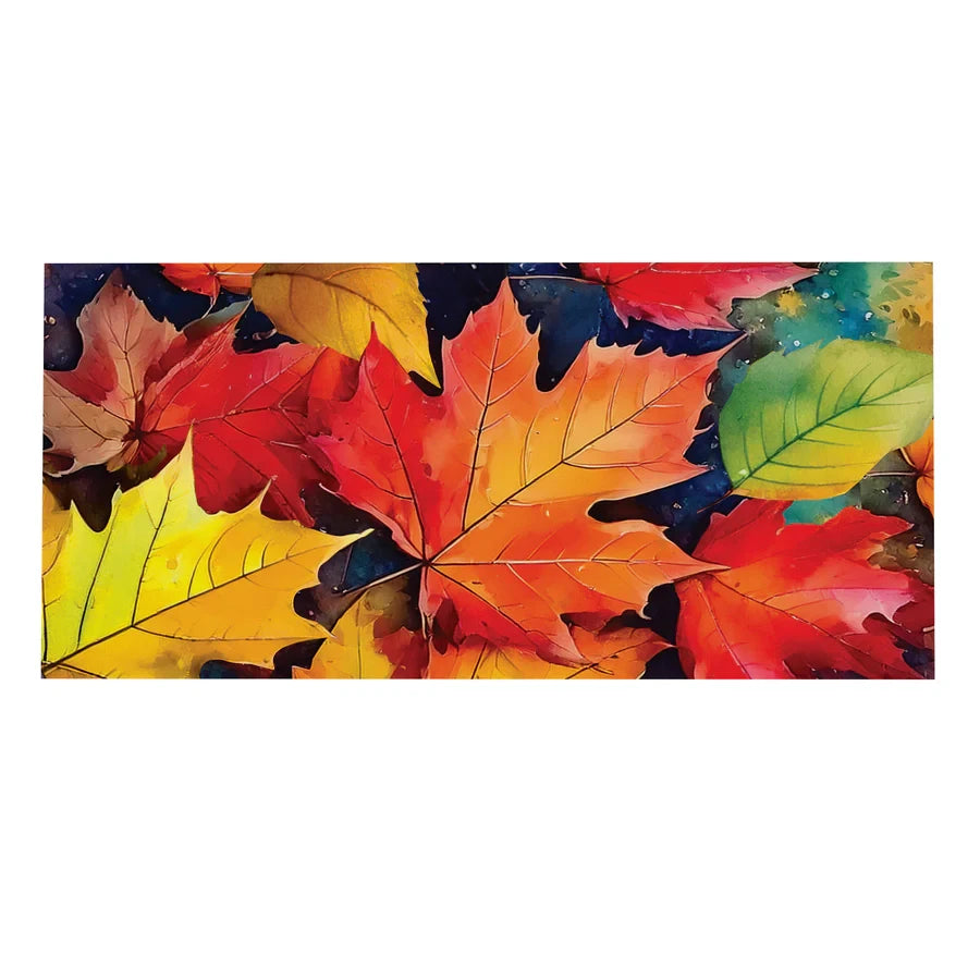 Evergreen Multicolor Fall Leaves Sassafras Switch Mat