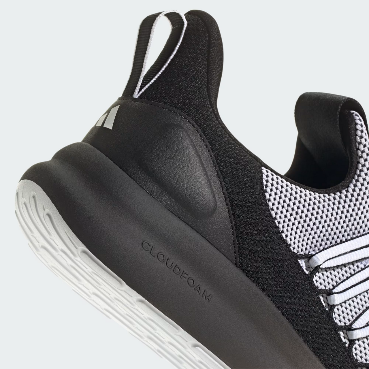 Adidas Lite Racer Adapt 7.0 Men’s Slip-On Running Shoes - Black/White