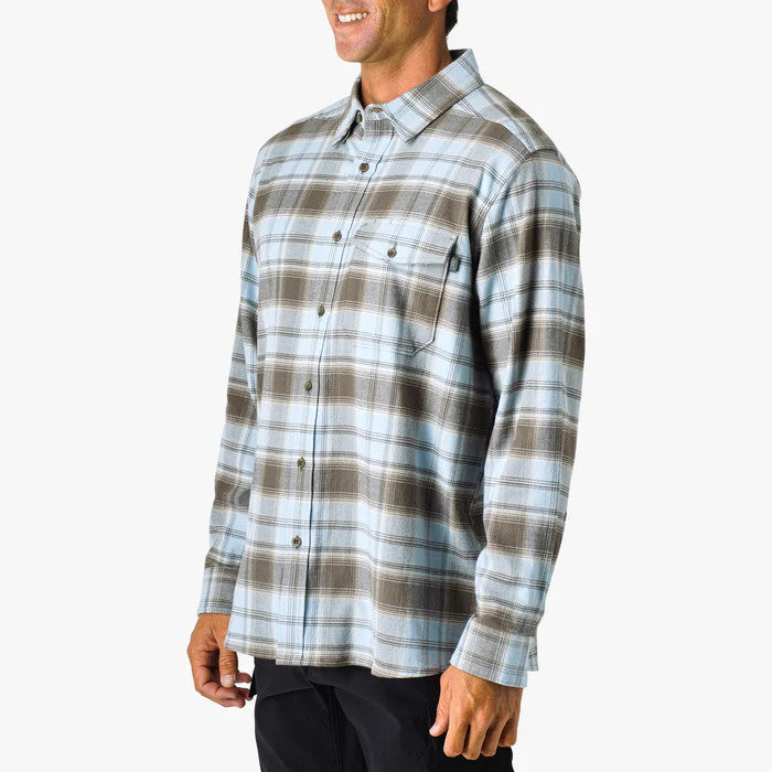 Aftco Men's Lager Flannel Shirt - Bungee Cord