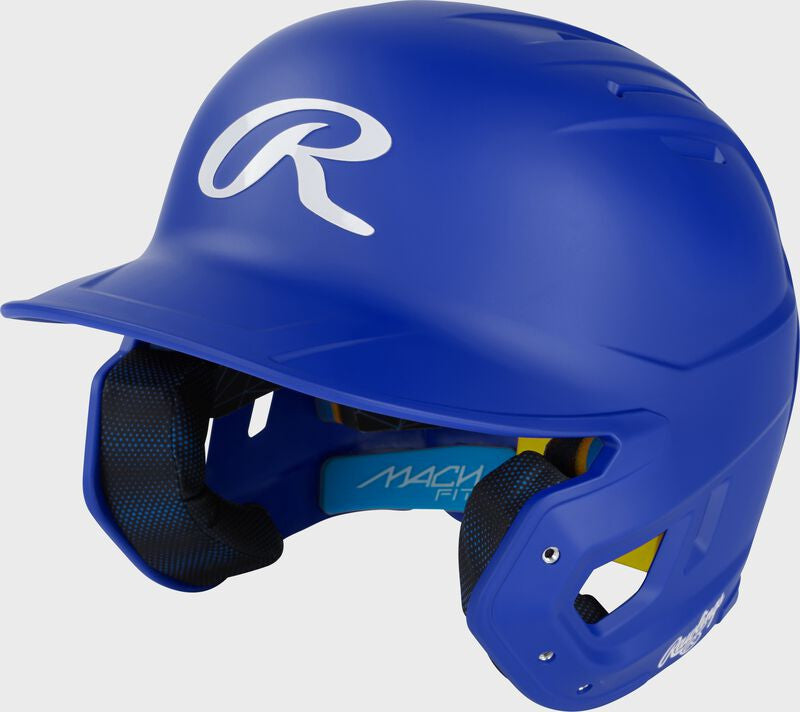Rawlings Mach Fit Batting Helmet - Royal Blue