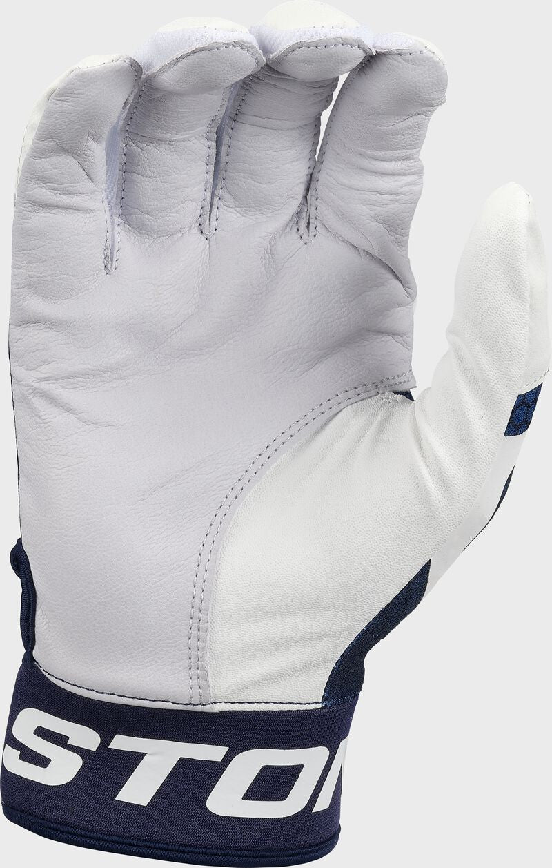 Easton MAV GT Batting Glove - White/Navy