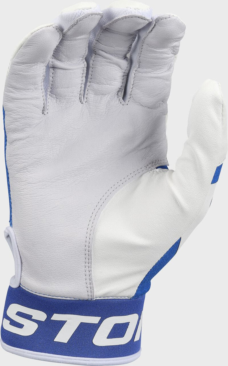 Easton Youth MAV GT Batting Gloves - White/Royal