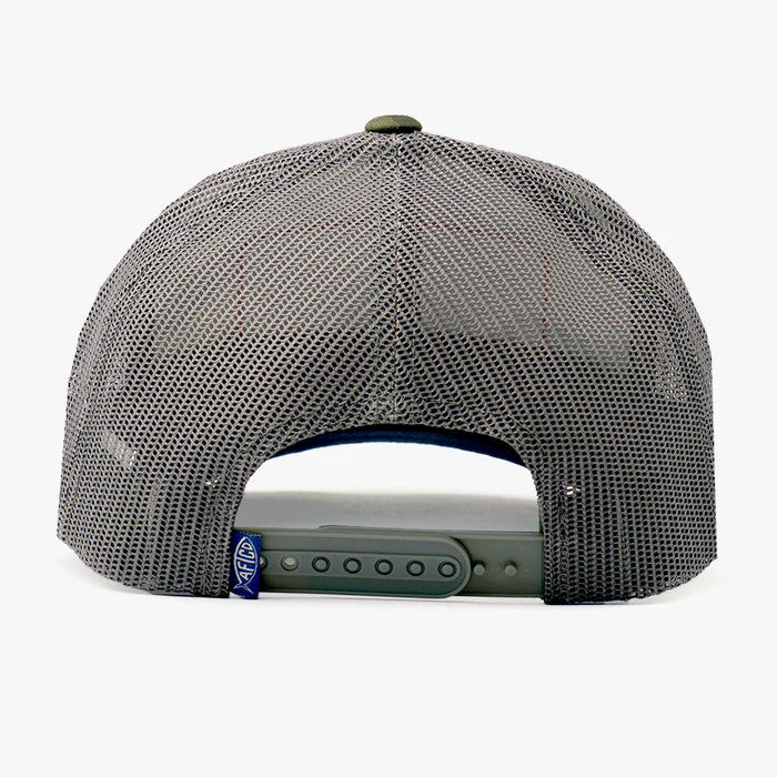 Aftco Guide Sayings Trucker Hat - Green OG Camo