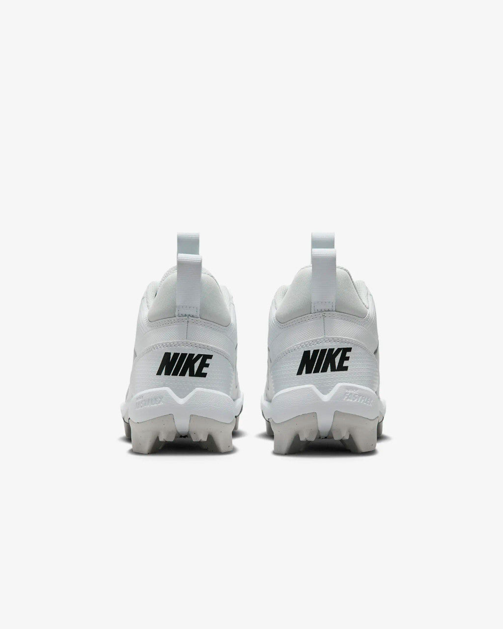 Nike Big Kids Alpha Menace 4 Shark Football Cleats - White/Metallic Silver/Photon Dust/Black