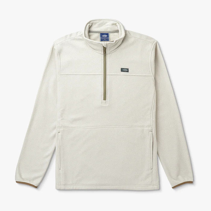 Aftco Men's Sentinel ¼ Zip Pullover - Pelican Heather