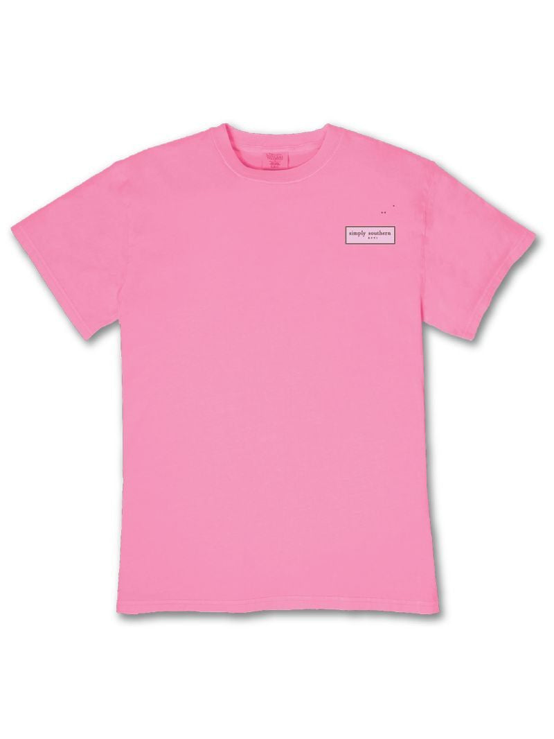 Simply Southern Women's Bloom Tee - Blushberry