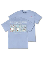 Simply Southern Women's Tripping Constantly Tee - Faded Blue