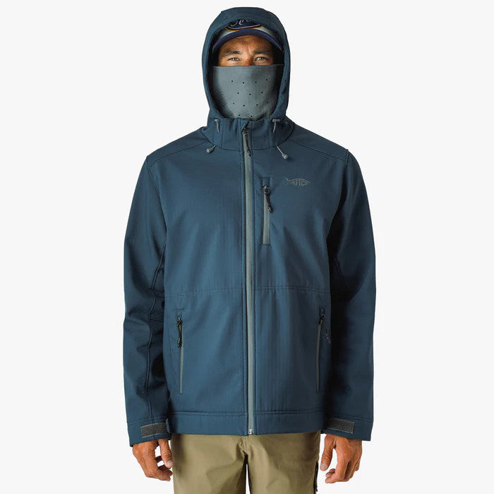 Aftco Men's Reaper Windproof Jacket - Ink