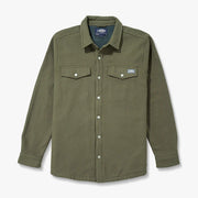 Aftco Men's Stout Shacket - Chocolate Chip