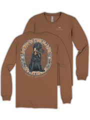 Simply Southern Youth Boys Long Sleeve Marsh Dog T-Shirt