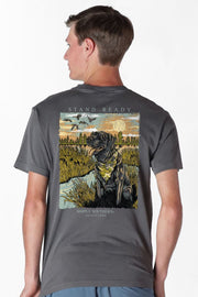 Simply Southern Men's Mineral Wash Ready Tee - Graphite