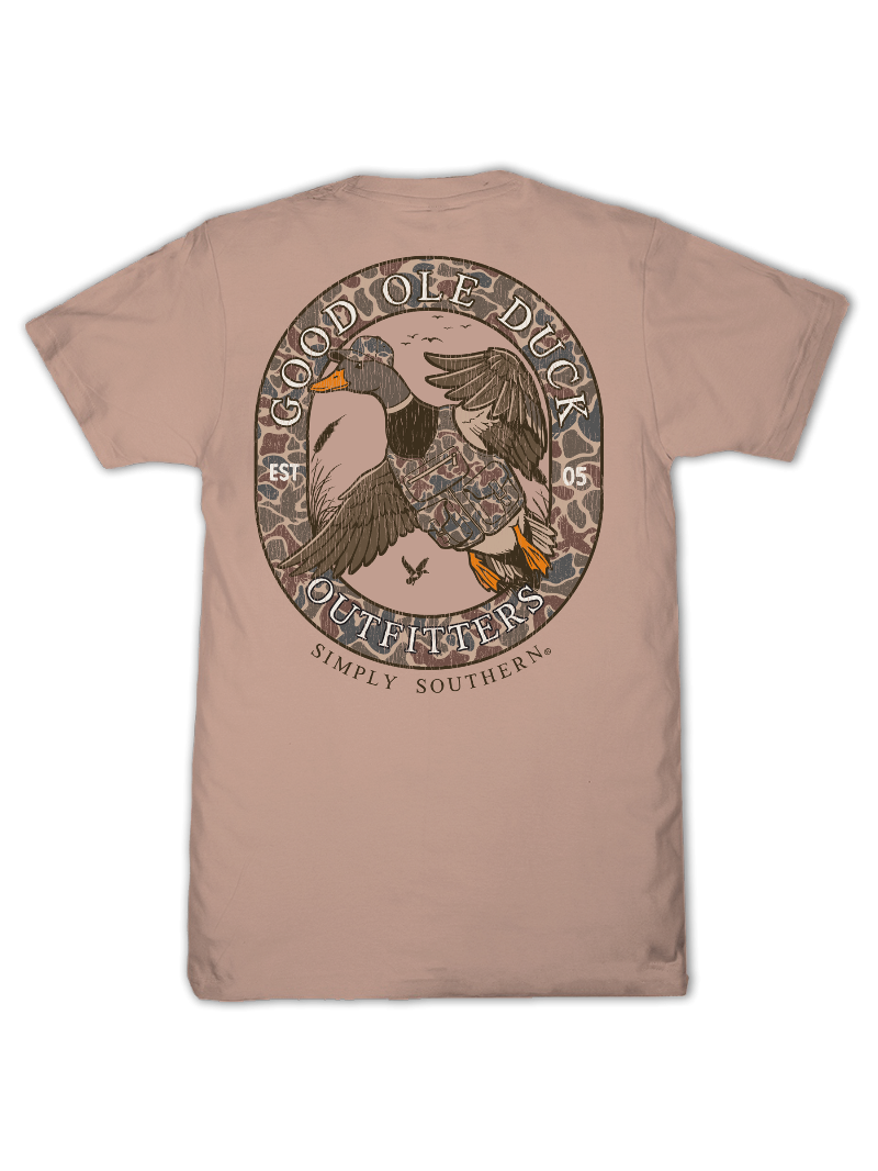 Simply Southern Youth Good Ole Duck Tee - Mahogany