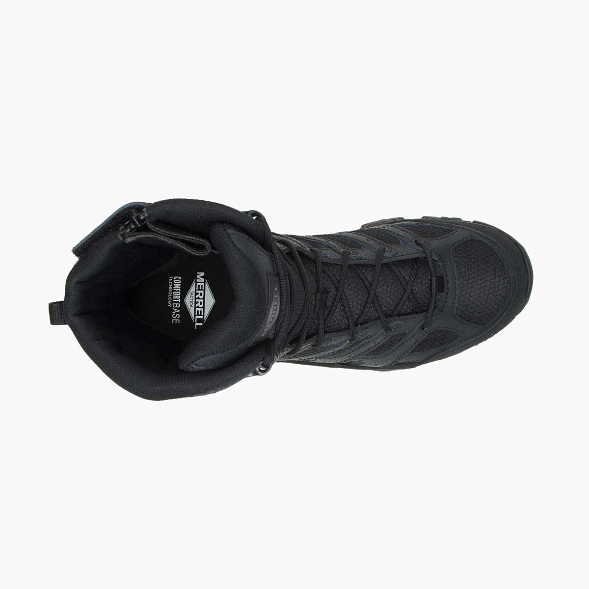 Merrell Moab 3 8" Tactical Zip Waterproof Boot - Black
