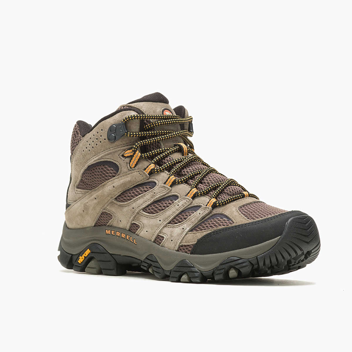 Merrell Men's Moab 3 Mid Wide Width - Walnut